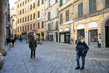 Genova - un'altra giornta di emergenza coronavirus, mercoledi 18