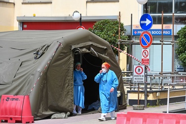 Genova - emergenza coronavirus - pronto soccorso ospedale villa 