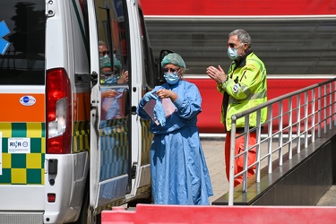 Genova - emergenza coronavirus - pronto soccorso ospedale villa 