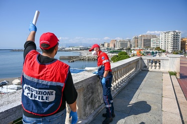 Genova - emergenza Covod19 coronavirus, Sabato 21 Marzo