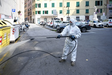 Genova - emergenza Covod19 coronavirus, Luned√¨ 23 Marzo