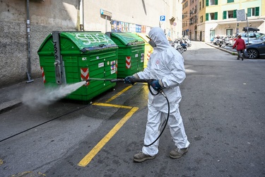 Genova - emergenza Covod19 coronavirus, Luned√¨ 23 Marzo