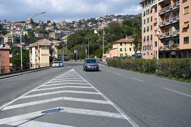 Genova, strade deserte, inizia una nuova settimana di emergenza