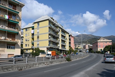 Genova, strade deserte, inizia una nuova settimana di emergenza