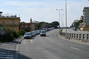 Genova, strade deserte, inizia una nuova settimana di emergenza