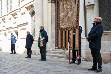 Genova, palazzo Tursi - osservato un minuto di silenzio in ricor