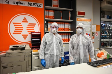 Genova - emergenza coronavirus in citta