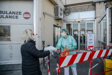 emergenza coronavirus PS triage Galliera 16032020