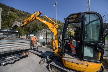 emergenza coronavirus operai cantiere stradale 03042020-2168