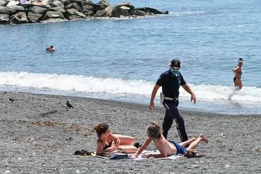 Genova, prima domenica post lockdown fase 2