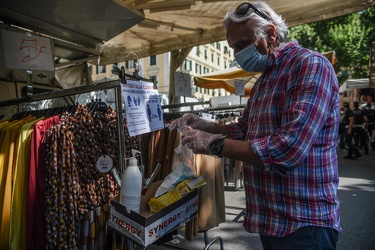 emergenza coronavirus fase2 mercato piazza Palermo 21052020-5792