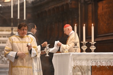 Genova, cattedrale San Lorenzo - la prima messa dopo due mesi di