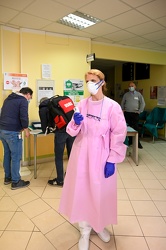 Genova Voltri, Ospedale San Carlo - situazione fase 2, lento rit