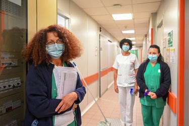 Genova Voltri, Ospedale San Carlo - situazione fase 2, lento rit