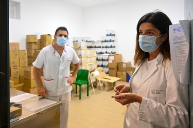 Genova Voltri, Ospedale San Carlo - situazione fase 2, lento rit