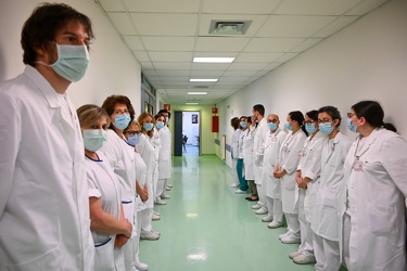 Genova, ospedale San Martino - visita di Pierpaolo Sileri, vice 