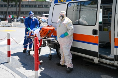 Genova, ospedale San Martino - visita di Pierpaolo Sileri, vice 