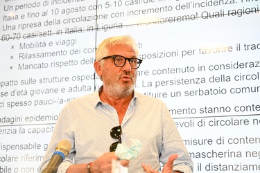 Genova, sala trasparenza regione - conferenza stampa situazione 
