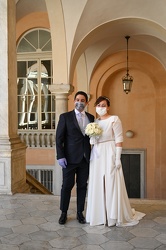 Genova, palazzo Tursi - il primo matrimonio con pubblico dopo il