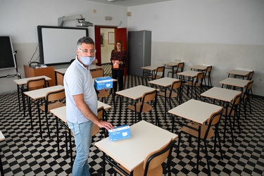 Genova Pegli - scuola Galeazzo Alessi si prepara a riaprire con 