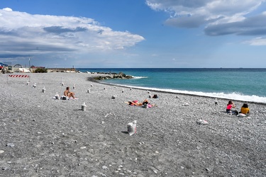 Genova, situazione spiagge libere