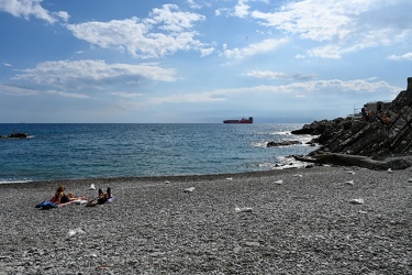 Genova, situazione spiagge libere