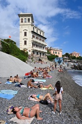 Genova Quinto, spiaggia libera - spariti i sacchetti segnaposto
