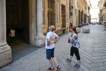 Genova, iniziano a tornare i primi turisti