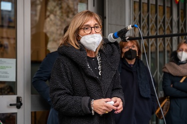 Genova, plesso scolastico Teglia - assemblea in cortile su probl