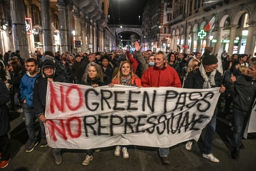 corteo No Green Pass 06112021