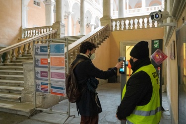 Genova, palazzo Tursi - green pass obbligatorio per lavoratori o
