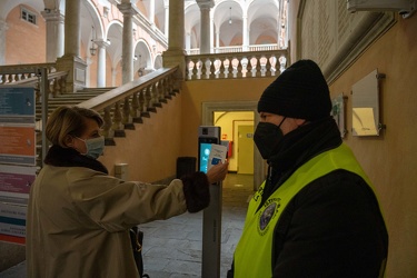 Genova, palazzo Tursi - green pass obbligatorio per lavoratori o