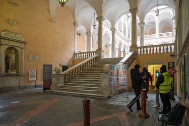 Genova, palazzo Tursi - green pass obbligatorio per lavoratori o