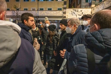 Genova, giardini Luzzati - presentazione libro prof Bassetti