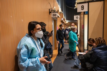 Genova, hub vaccinale teatro gioventu