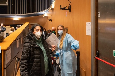 Genova, hub vaccinale teatro gioventu