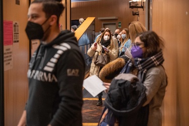 Genova, hub vaccinale teatro gioventu