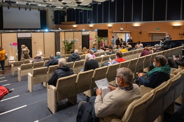 Genova, hub vaccinale teatro gioventu