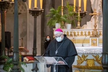 Genova, cimitero Staglieno - un anno di pandemia Covid19