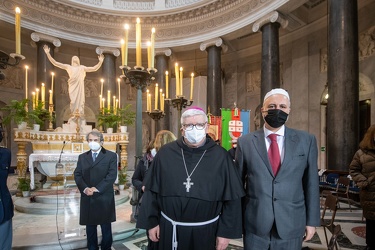 Genova, cimitero Staglieno - un anno di pandemia Covid19