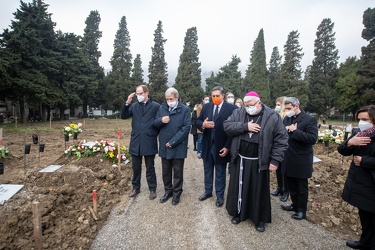 Genova, cimitero Staglieno - un anno di pandemia Covid19