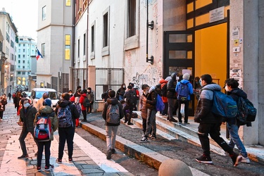 Genova, giornata di rientro in presenza per gli studenti delle s