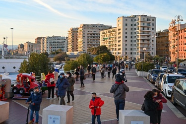 Genova, sabato pomeriggio regione arancione pandemia covid19