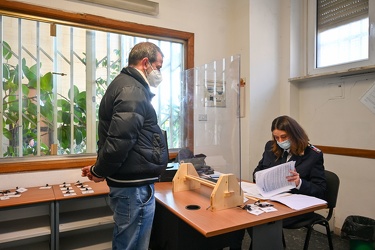 Genova, via dei mille, caserma Sturla - inizia la vaccinazione p