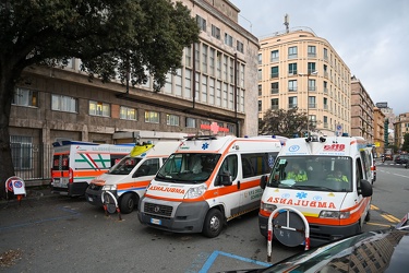 Genova, pronto soccorso Galliera emergenza seconda ondata corona