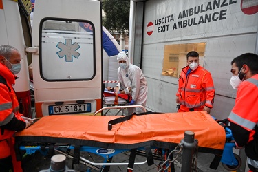 Genova, pronto soccorso Galliera emergenza seconda ondata corona