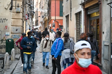 Genova, centro storico - emergenza Covid