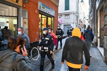 Genova, centro storico - emergenza Covid