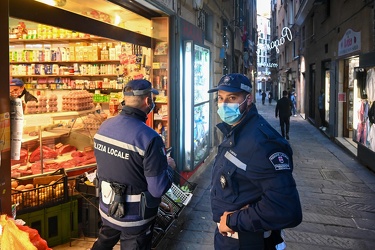 Genova, centro storico - emergenza Covid