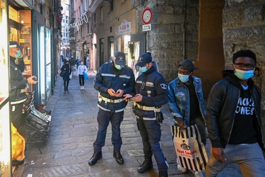 Genova, centro storico - emergenza Covid
